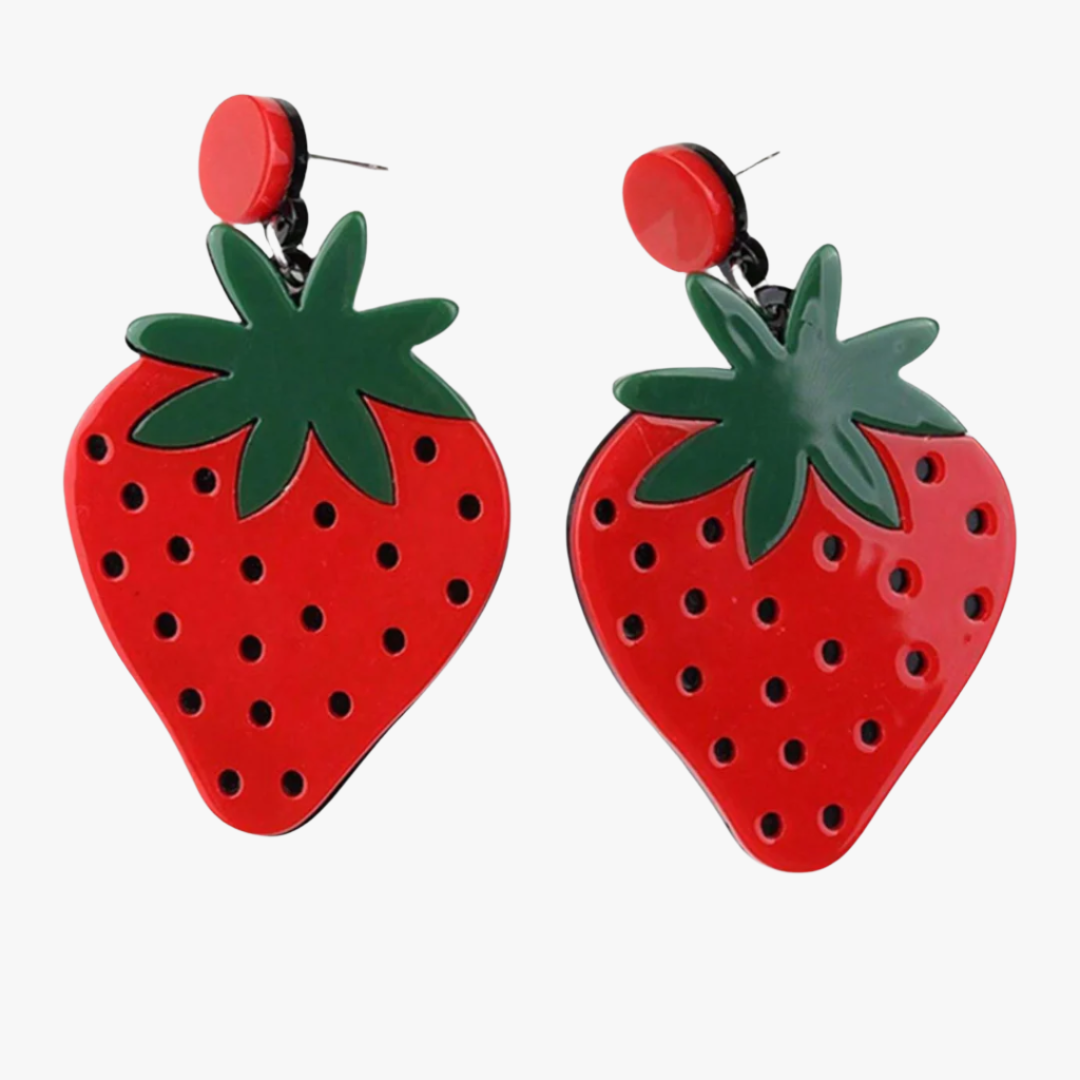 Strawberry Earrings