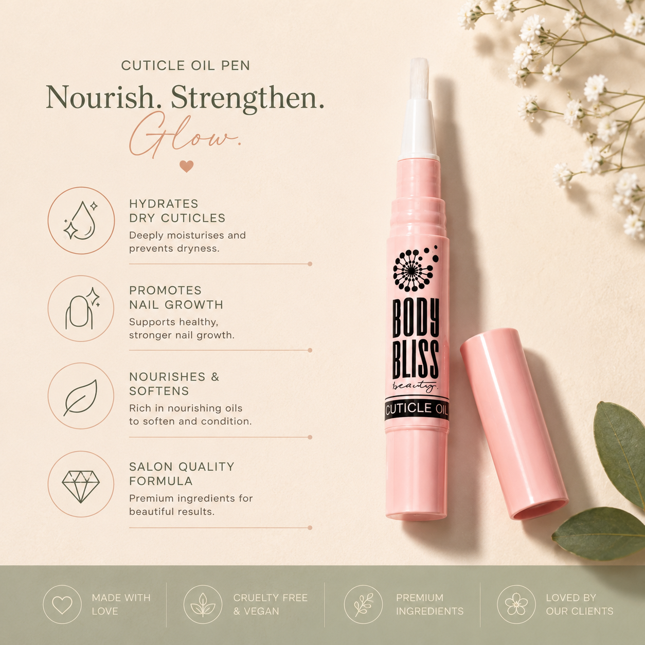 Body Bliss - Cuticle Oil Pen
