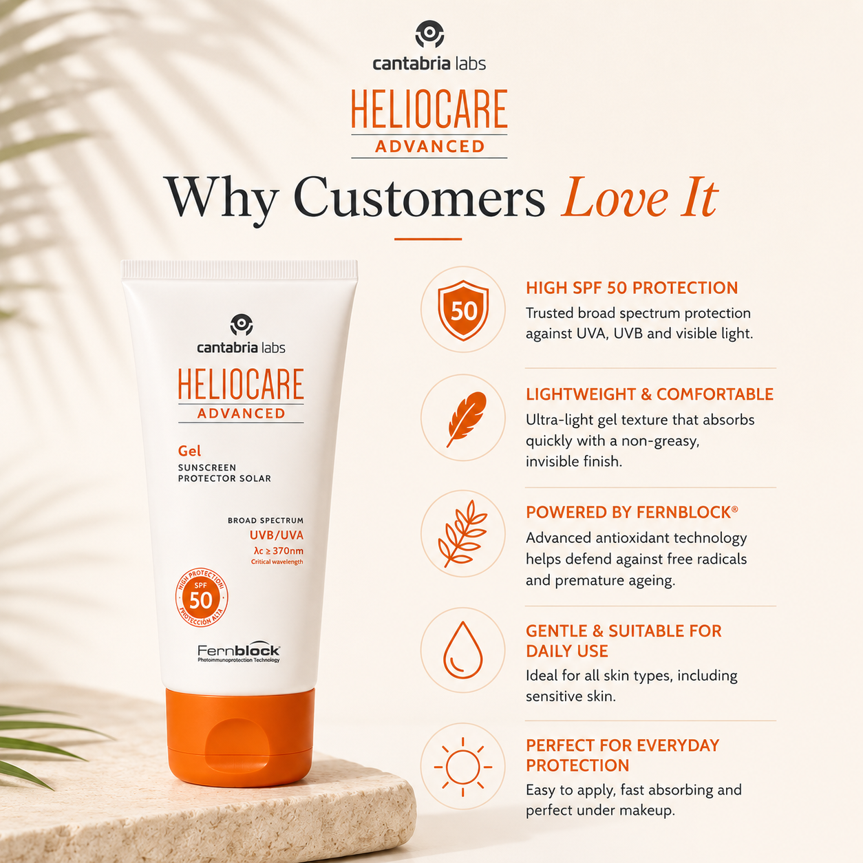 Heliocare - Advanced Gel SPF 50