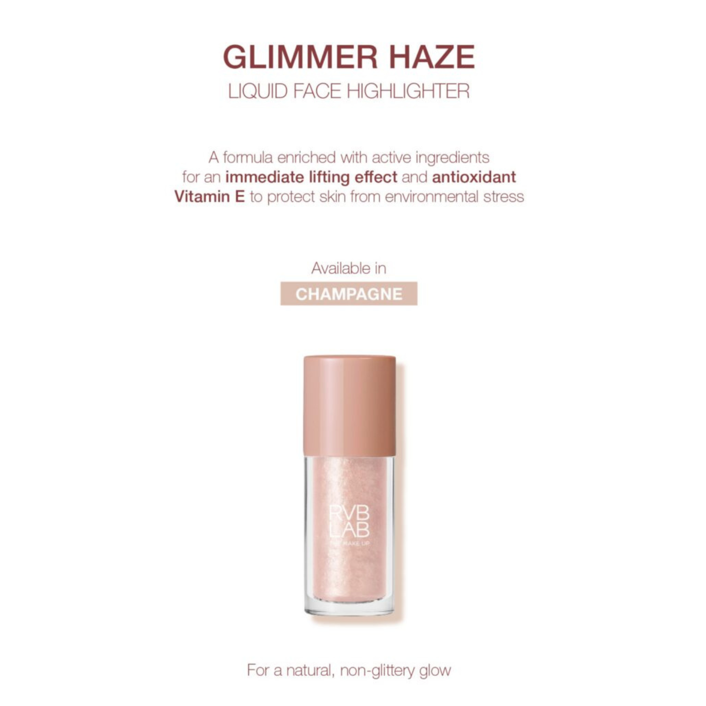 RVB - Glimmer Haze Liquid Face Highlighter | #335