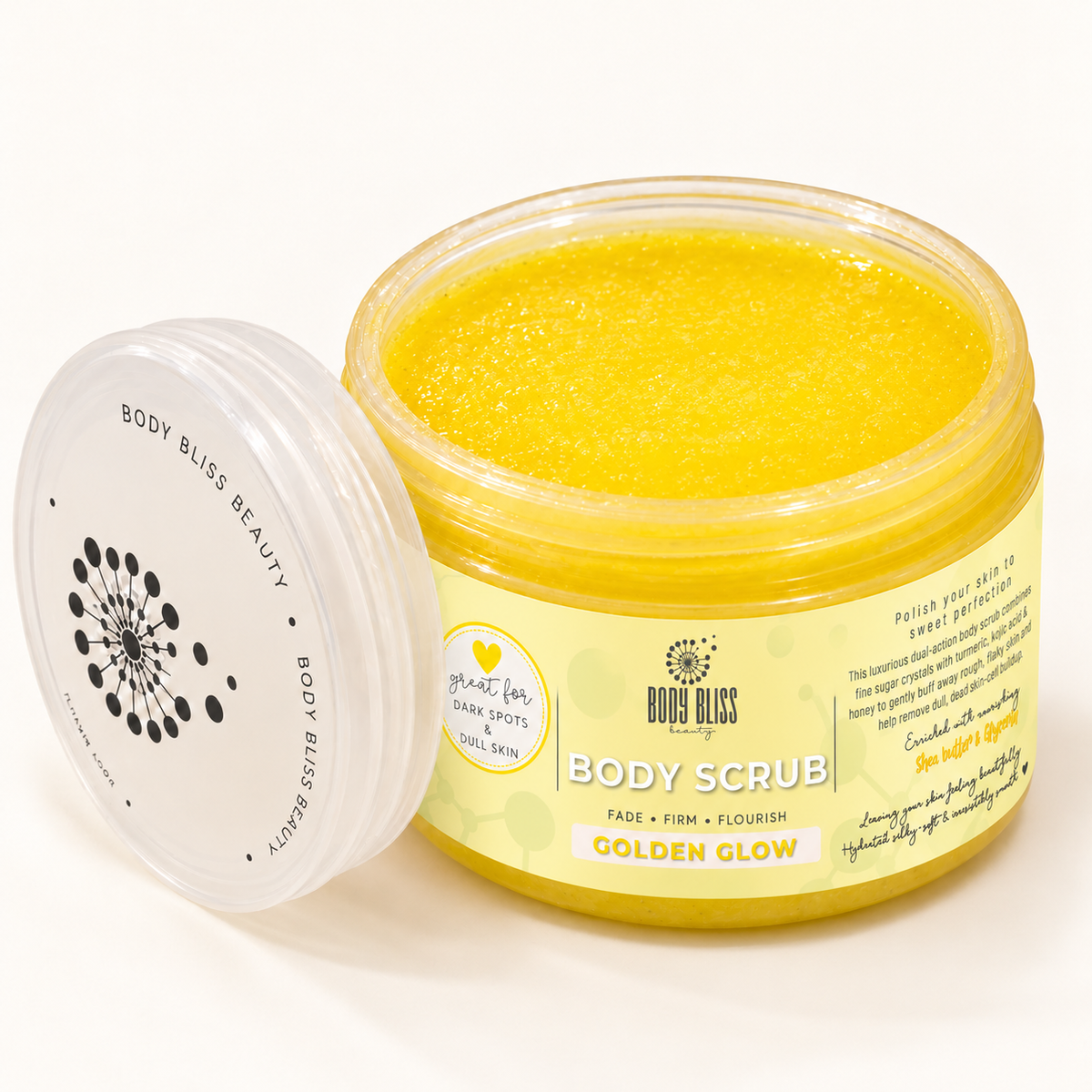 Body Bliss Golden Glow Body Scrub 250 ml