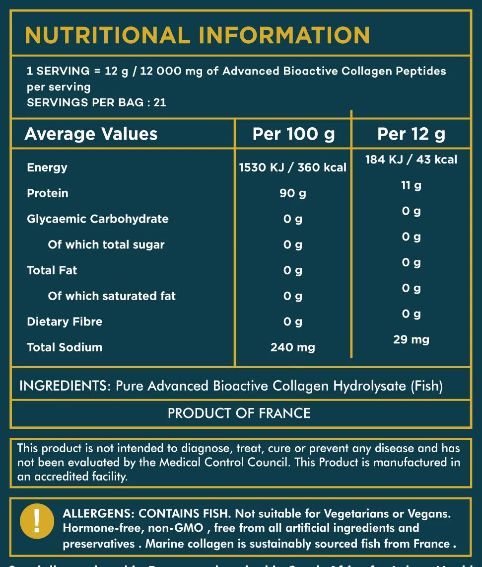 Revive - Oceanglo Natural Marine Collagen 250g