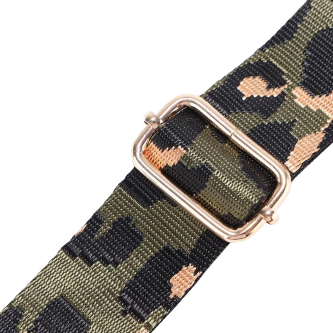 Army Leopard Print Bag Strap