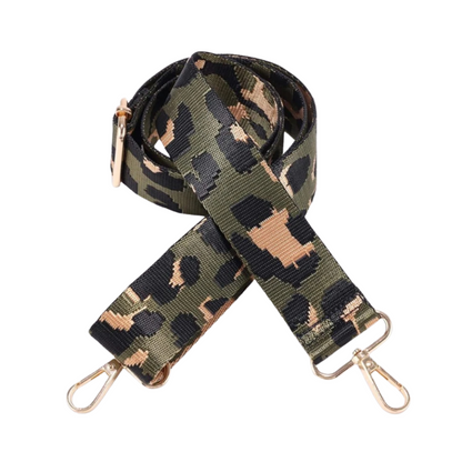 Army Leopard Print Bag Strap