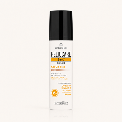 Heliocare - 360 Color Gel Oil Free  SPF50+ Beige 50ml