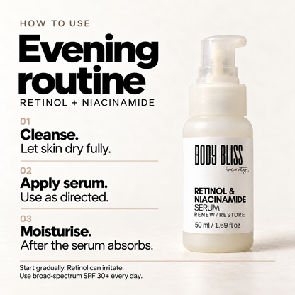 Body Bliss Retinol & Niacinamide Serum 50 ml