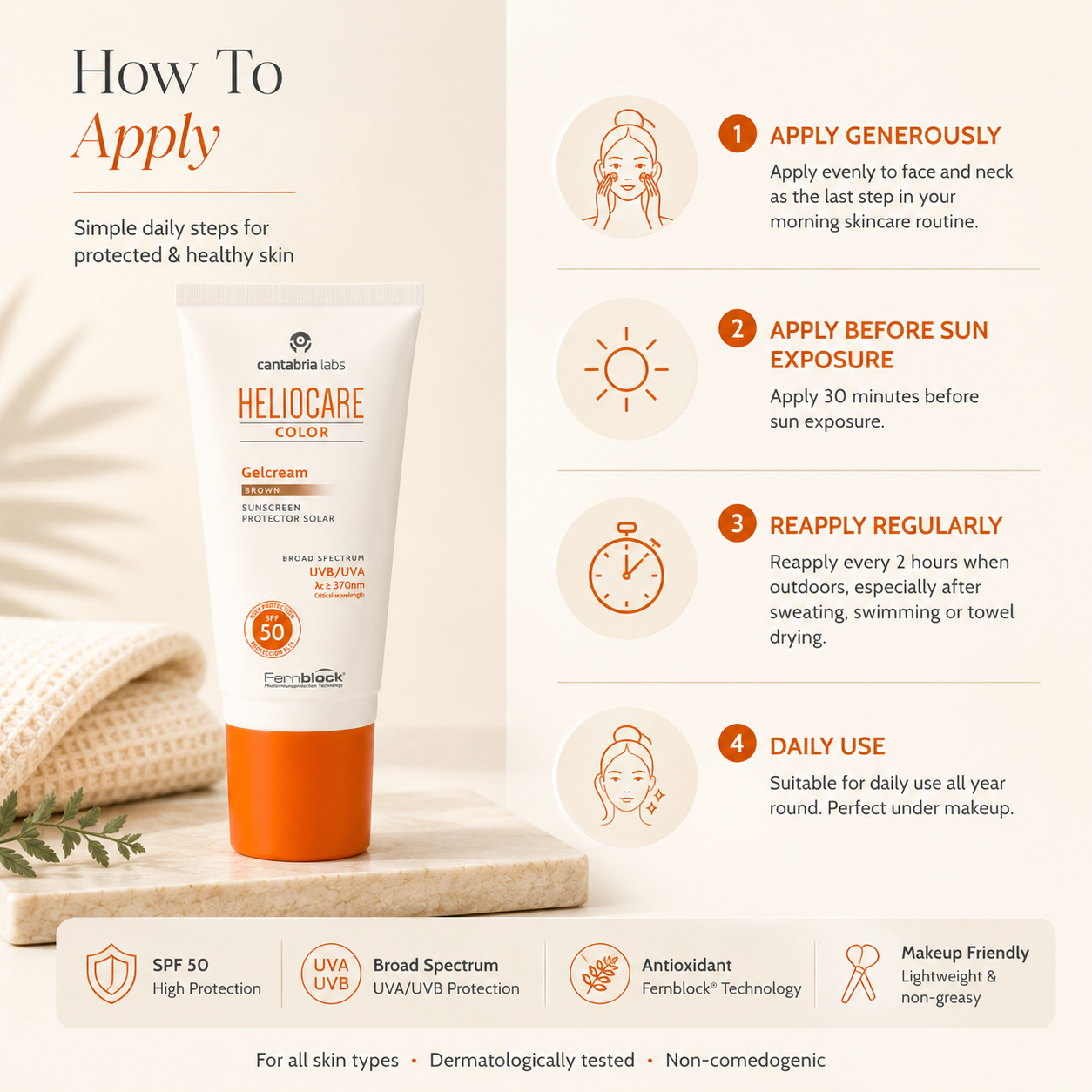 Heliocare - Gelcream Light SPF 50