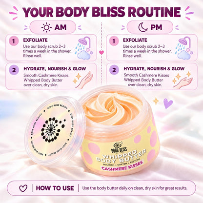 Body Bliss | Cashmere Kisses Whipped Body Butter