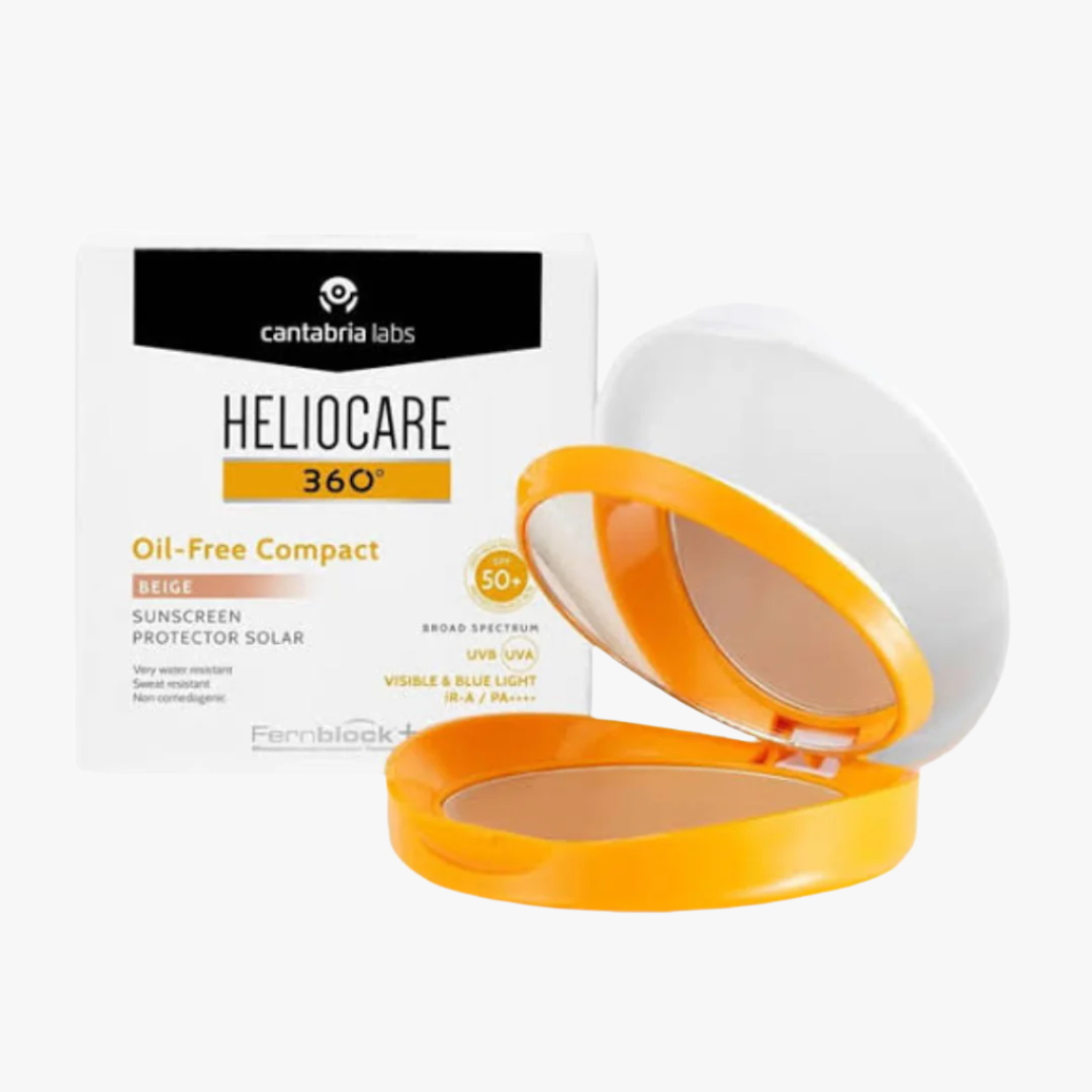 Heliocare - 360 Oil Free Compact SPF50+ - Beige