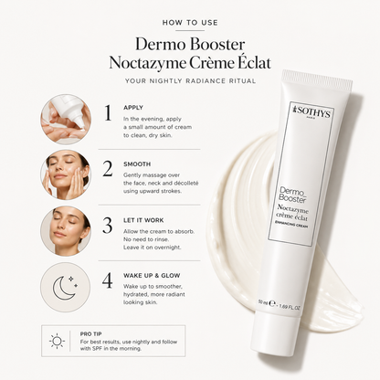 SOTHYS | Dermo-Booster Noctazyme Crème Éclat | Overnight Radiance Cream 50ml