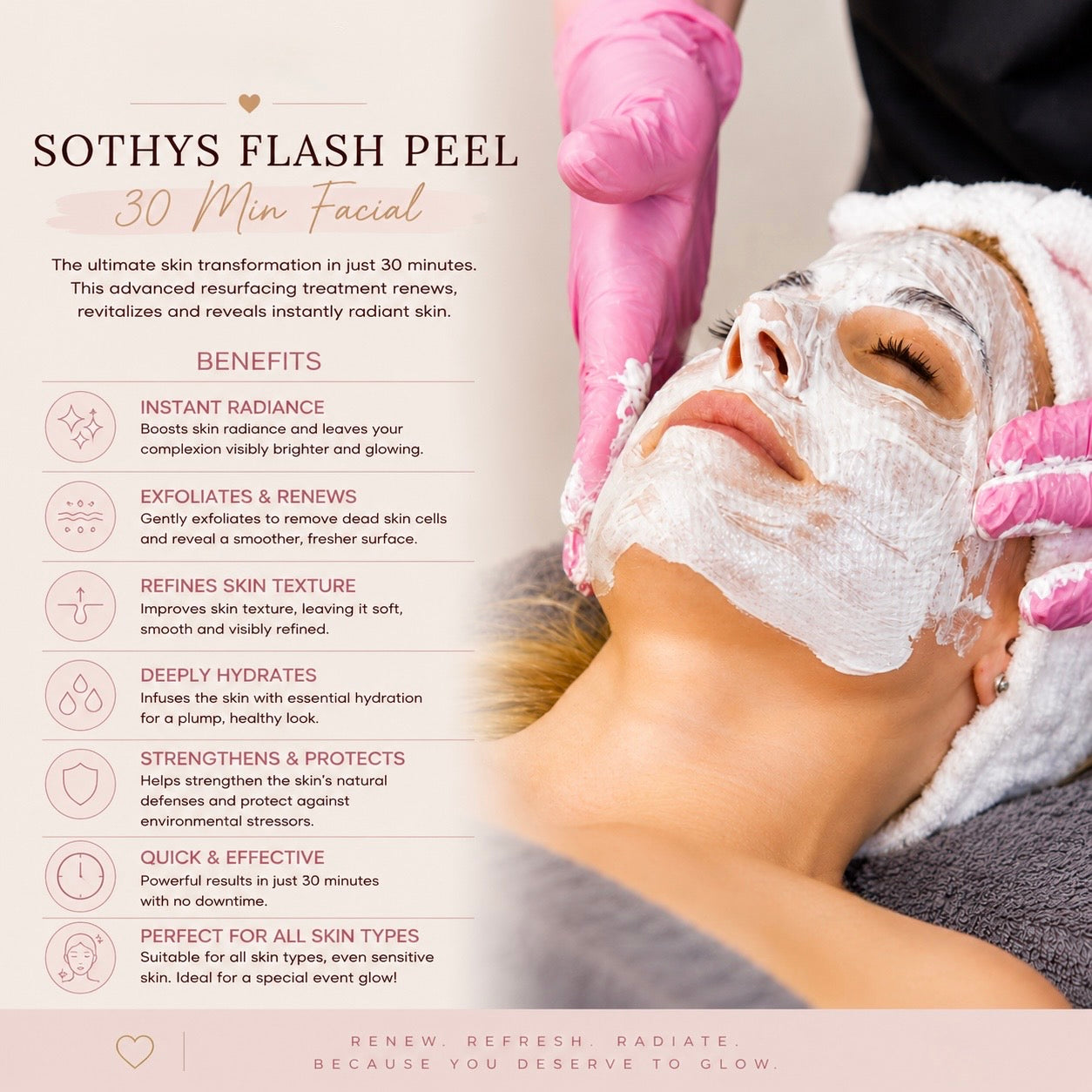 Sothy's Flash Peel Facial (30 minute)