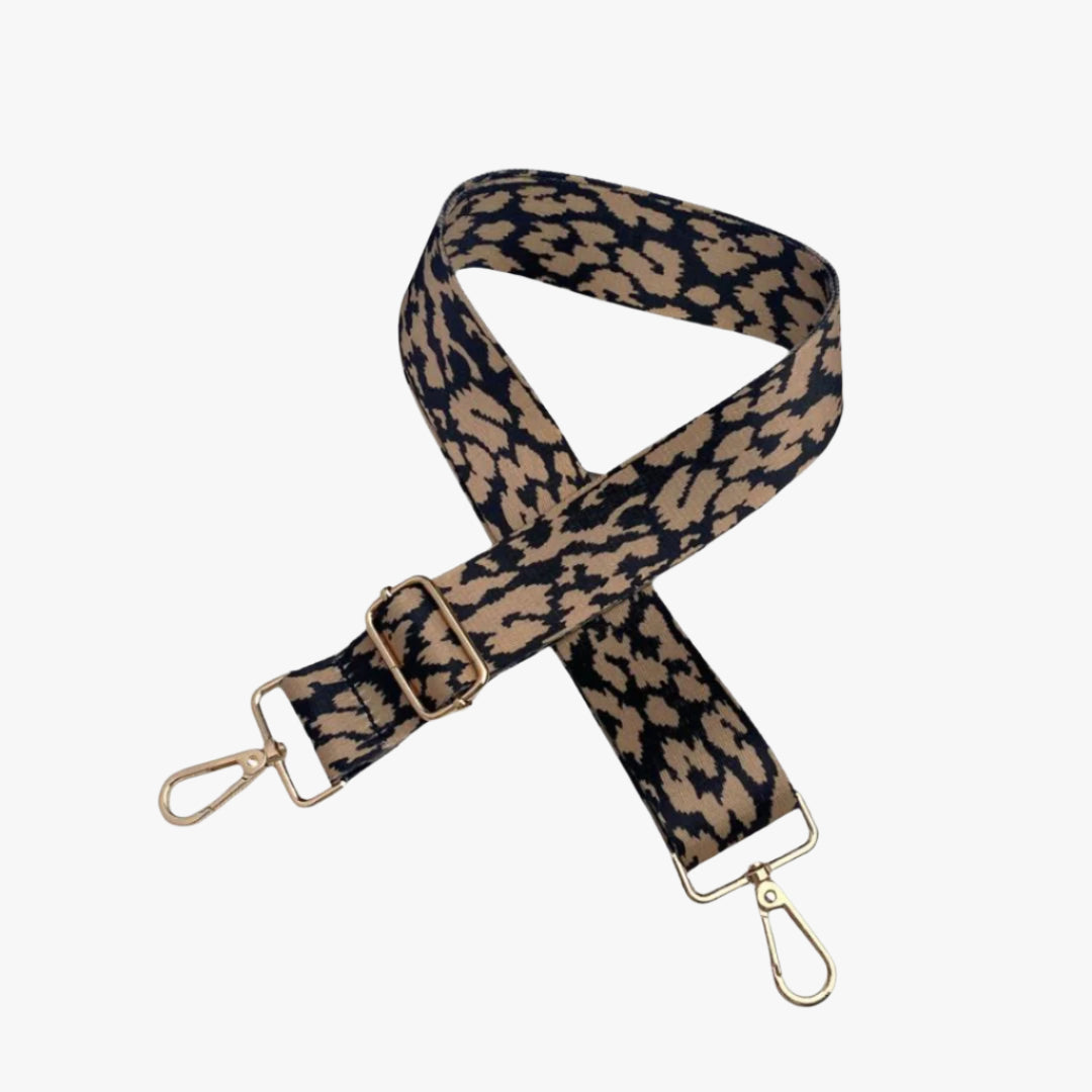 Leopard Print Inspired Bag Strap