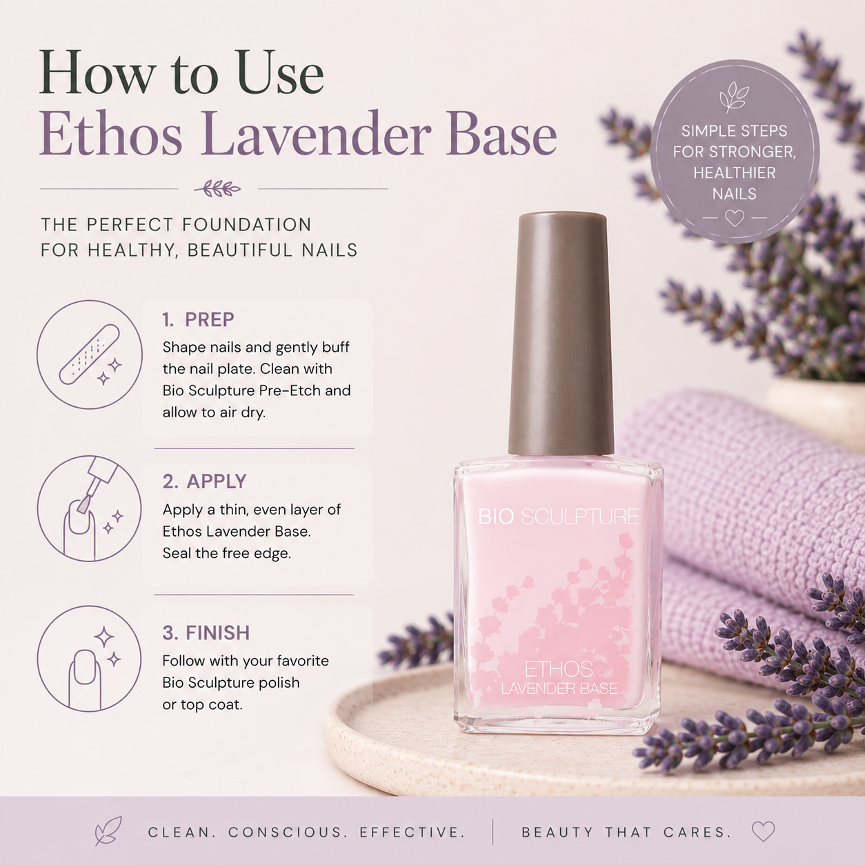Bio Sculpture - Ethos Lavender Base