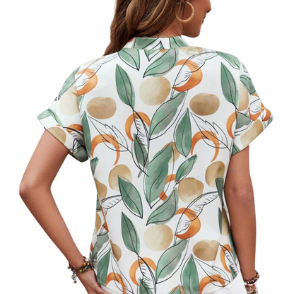 Botanical Print Short Sleeve (Large)