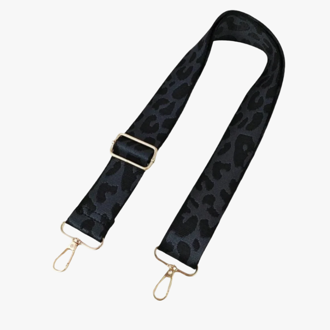 Leopard Print Bag Strap