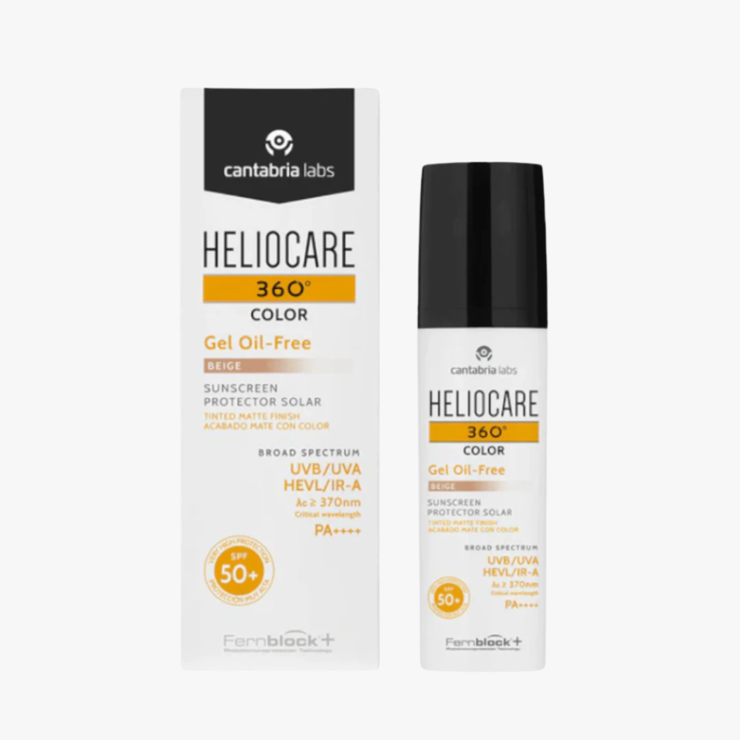 Heliocare - 360 Color Gel Oil Free  SPF50+ Beige 50ml